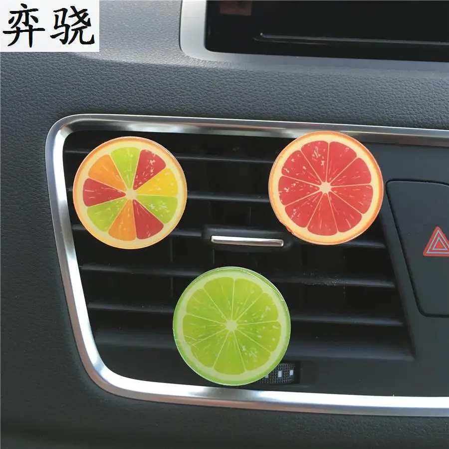 Colorful orange Car accessories Acrylic automotive air conditioning perfume Beautiful fruit Car styling Perfumes 100 Original
Colorful orange Car accessories Acrylic automotive air conditioning perfume Beautiful fruit Car styling Perfumes 100 Original