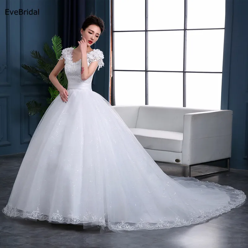 Ivory A Line V Neck Netting Crystals Flower Short Sleeve Floor length Bridal Gown Wedding Dresses Plus Size
Ivory A Line V Neck Netting Crystals Flower Short Sleeve Floor length Bridal Gown Wedding Dresses Plus Size