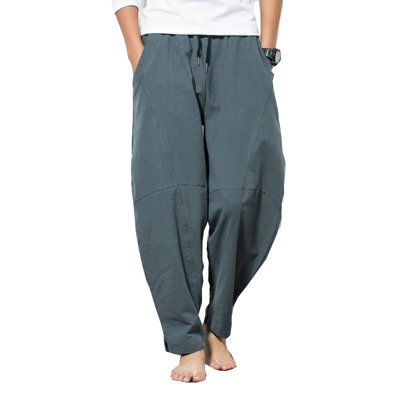 Hip Hop Harem Wide Leg Pants Men Casual Pants Plus Size Loose Trousers Joggers 5XL Chinese style cotton pants for Men 2019 New
Hip Hop Harem Wide Leg Pants Men Casual Pants Plus Size Loose Trousers Joggers 5XL Chinese style cotton pants for Men 2019 New