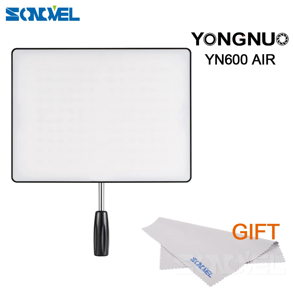 YONGNUO YN600 Air YN-600 Led лампа для видеокамеры 3200K-5500K для Canon Nikon Pentax Olympas Samsung DSLR и видеокамеры
YONGNUO YN600 Air YN-600 Led лампа для видеокамеры 3200K-5500K для Canon Nikon Pentax Olympas Samsung DSLR и видеокамеры
