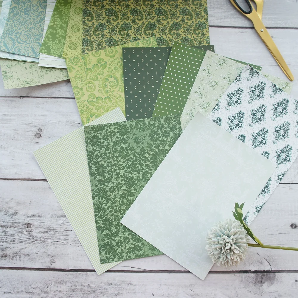 30 sheets/lot DIY elegant green flower pattern wrapping paper creative papercraft art handmade scrapbooking use decoration
30 sheets/lot DIY elegant green flower pattern wrapping paper creative papercraft art handmade scrapbooking use decoration