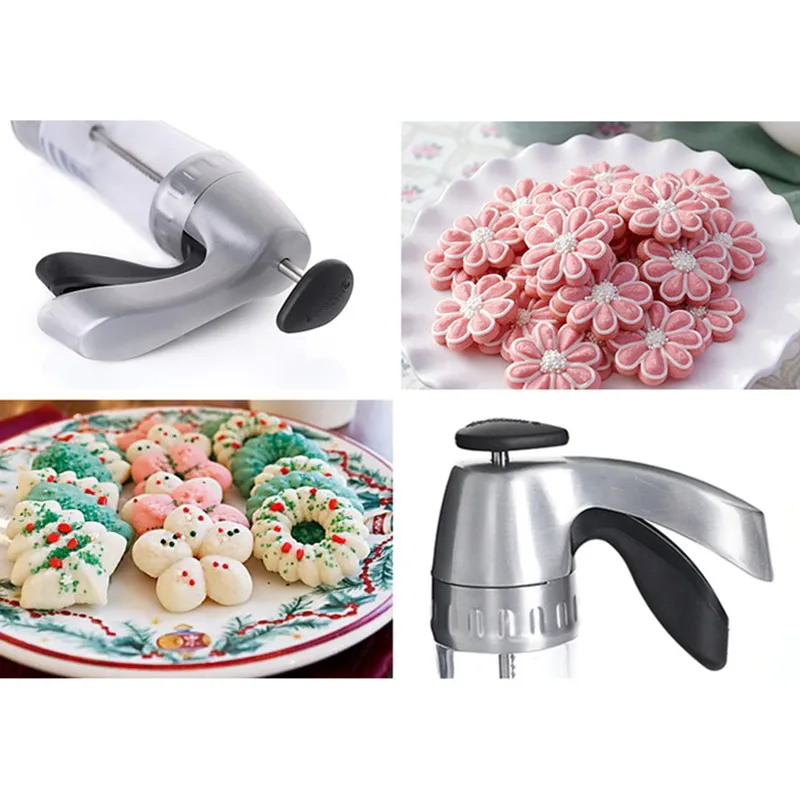 Wilton Baking Tools Manual Biscuit Cookie Press Stamps Set Cake Decorating Tools Maker 16 Cookie Molds, Cookie Mould
Wilton Baking Tools Manual Biscuit Cookie Press Stamps Set Cake Decorating Tools Maker 16 Cookie Molds, Cookie Mould