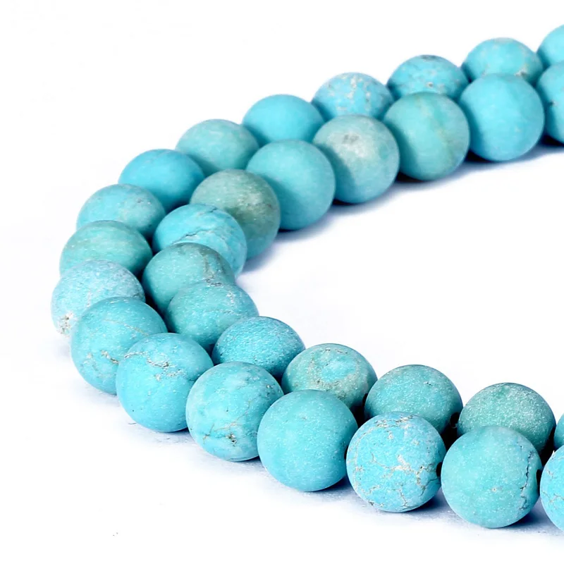 4-12mm Natural Stone Round Gorgeous Chinese Blue Howlite Matte loose strand Beads For Diy Jewelry Making for Necklace Bracelet
4-12mm Natural Stone Round Gorgeous Chinese Blue Howlite Matte loose strand Beads For Diy Jewelry Making for Necklace Bracelet