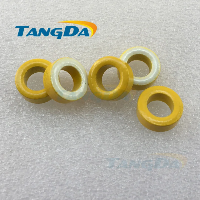 Tangda T50 Iron powder cores T50-26 OD*ID*HT 13*7.5*5 33nH/N2 75ue Iron dust core Ferrite Toroid Core toroidal yellow white A.
Tangda T50 Iron powder cores T50-26 OD*ID*HT 13*7.5*5 33nH/N2 75ue Iron dust core Ferrite Toroid Core toroidal yellow white A.