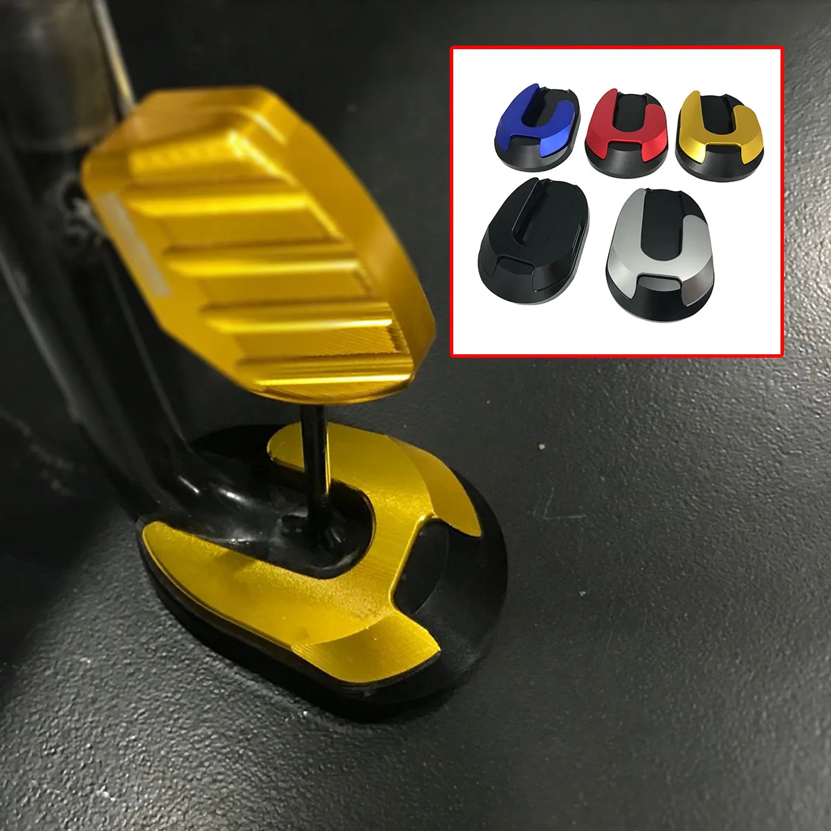 Мотоцикл с ЧПУ модифицированный для YAMAHA NMAX155 125 150 2015 2019 2018 2017 N MAX боковая подставка
