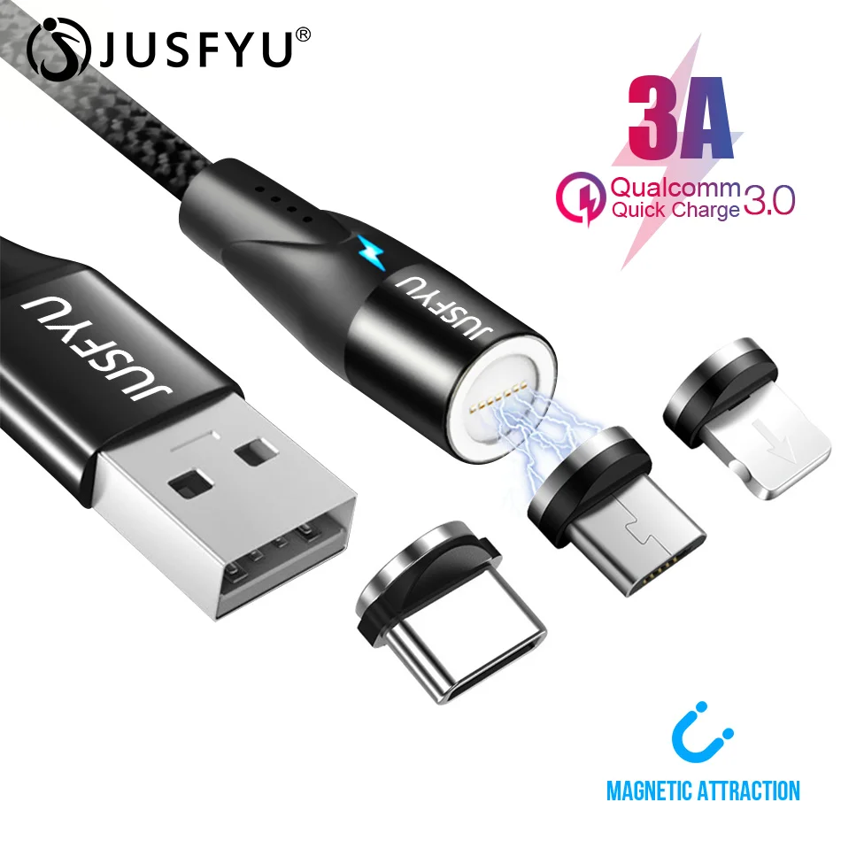 Magnetic Micro USB Cable For Samsung S10 Type-c Charging Charge Lighting For iPhone XS XR 8 7 6 Magnet Charger USB Type C Cables
Magnetic Micro USB Cable For Samsung S10 Type-c Charging Charge Lighting For iPhone XS XR 8 7 6 Magnet Charger USB Type C Cables