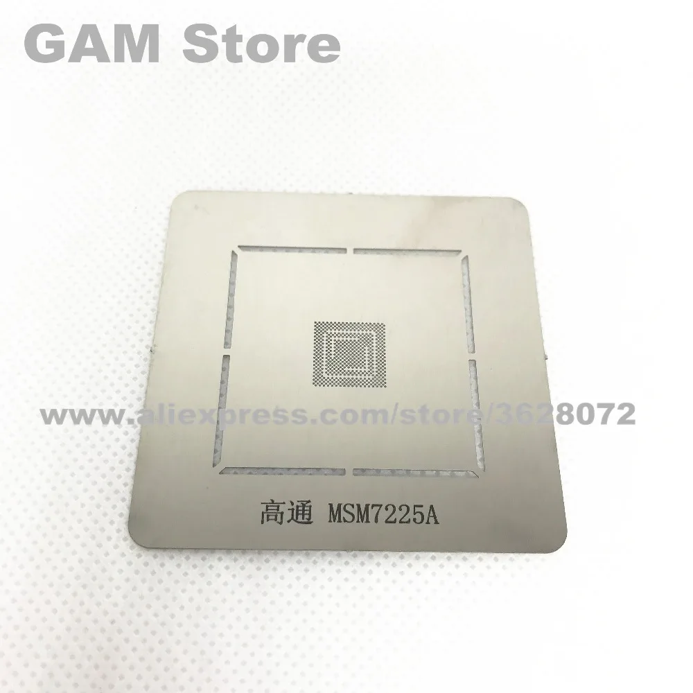 MSM7225A BGA Stencil Reballing IC Chip Pins Soldering BGA Direct Heating Template
MSM7225A BGA Stencil Reballing IC Chip Pins Soldering BGA Direct Heating Template