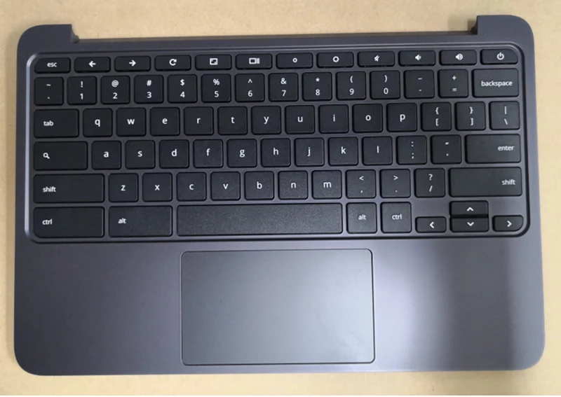 Laptop Palmrest Cover Full Keyboard & Touchpad For HP Chromebook 11 G5 Silver/Black
Laptop Palmrest Cover Full Keyboard & Touchpad For HP Chromebook 11 G5 Silver/Black