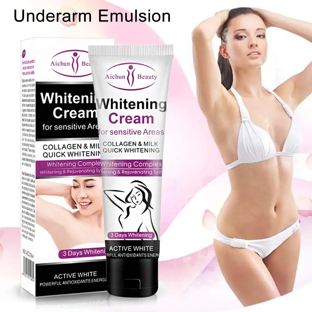 Dropshipping 50ml Armpit Whitening Cream Dark Skin Beauty Body Care for Elbow Legs Thigh Knees Private Parts SMJ
Dropshipping 50ml Armpit Whitening Cream Dark Skin Beauty Body Care for Elbow Legs Thigh Knees Private Parts SMJ