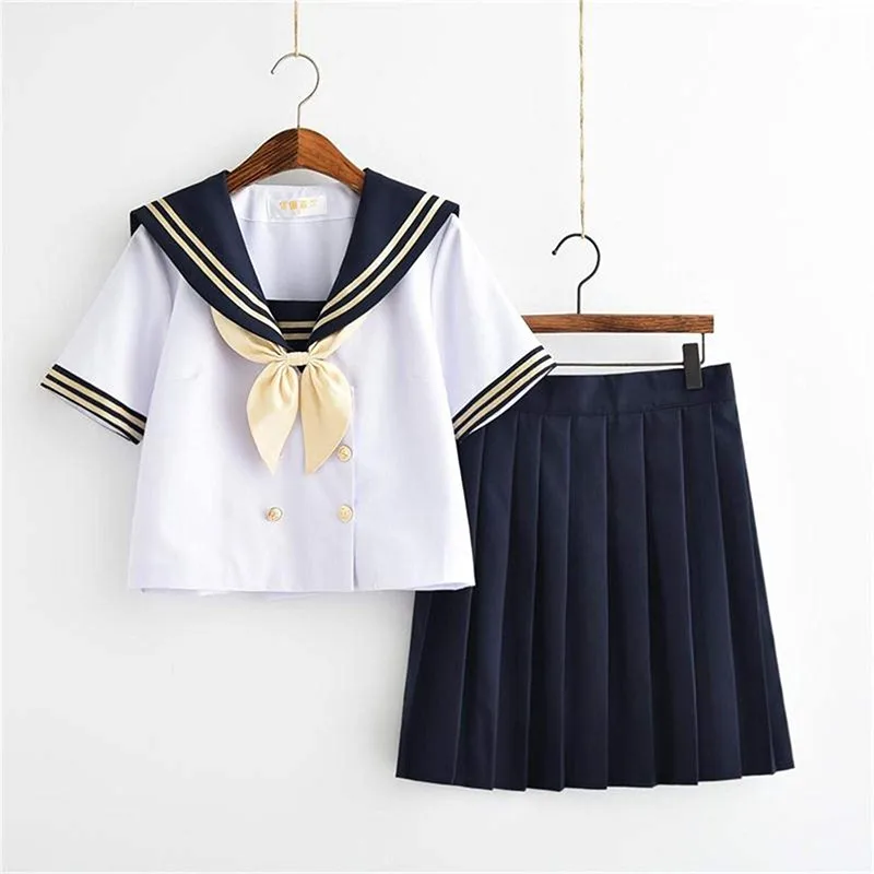 2019 Summer Autumn White Japan School Uniform Short/Long Cute High School Uniforms Women Novelty Girls Sailor Suits Uniforms XXL
2019 Summer Autumn White Japan School Uniform Short/Long Cute High School Uniforms Women Novelty Girls Sailor Suits Uniforms XXL