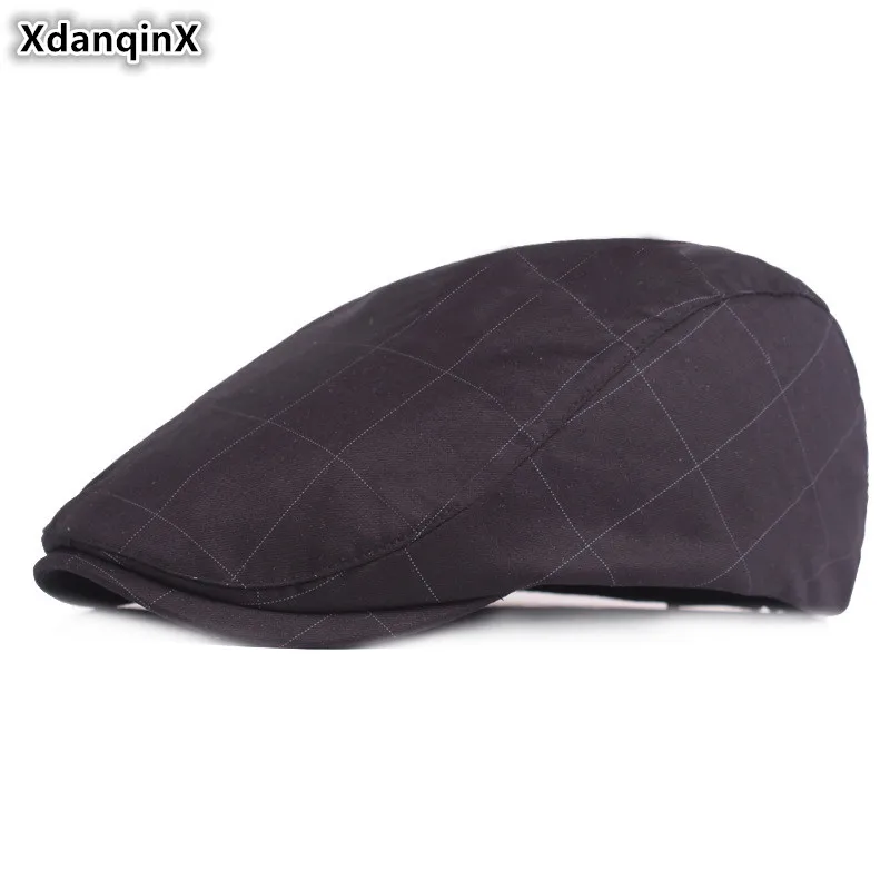 XdanqinX Middle-aged Cotton Berets Simple Lattice Tongue Caps Adjustable Head Circumference Size Men's Sports Hats Snapback Cap
XdanqinX Middle-aged Cotton Berets Simple Lattice Tongue Caps Adjustable Head Circumference Size Men's Sports Hats Snapback Cap