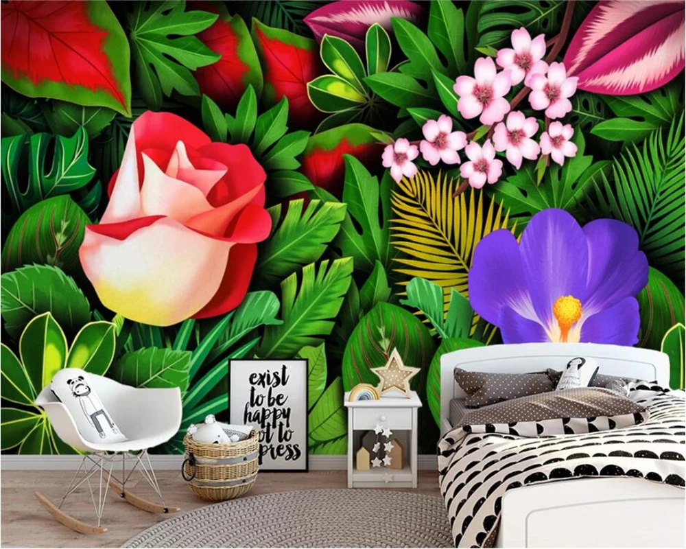 beibehang Simple and stylish hand drawn tropical rainforest banana leaf flower TV background wall paper mural papel de pared
beibehang Simple and stylish hand drawn tropical rainforest banana leaf flower TV background wall paper mural papel de pared