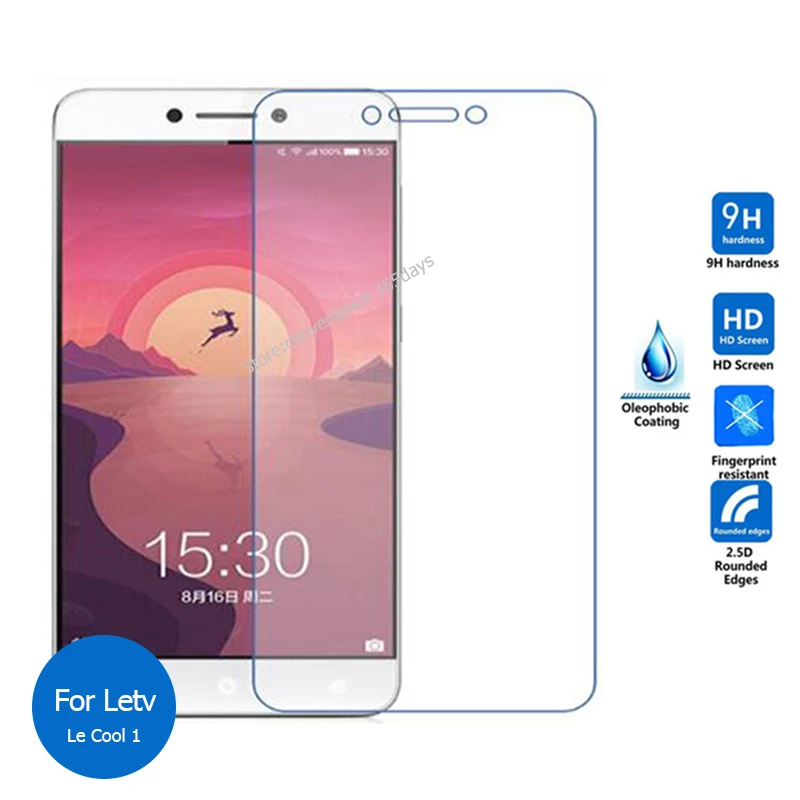 2 шт. для Letv LeEco Cool 1 переднее закаленное стекло 9h Защитное экрана на Le Eco Cool1|glass screen