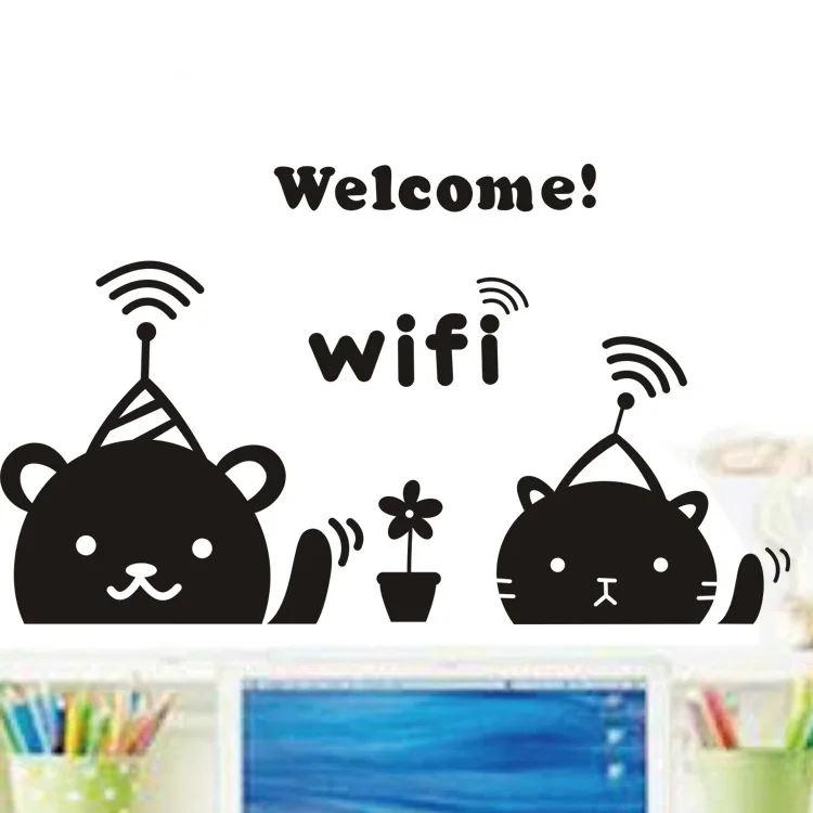 Wall Art Sticker Bedroom Letter DIY Kids Rooms Decoration Wall Decals Home Decor welcome wifi Sticker Wall Art for Living Room
Wall Art Sticker Bedroom Letter DIY Kids Rooms Decoration Wall Decals Home Decor welcome wifi Sticker Wall Art for Living Room
