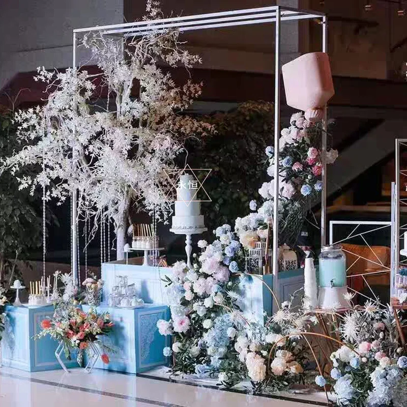New Customized Iron Wedding Stage Large Screen Shelf Arrangement Creative Wedding Decoration Background Wedding Projects
New Customized Iron Wedding Stage Large Screen Shelf Arrangement Creative Wedding Decoration Background Wedding Projects
