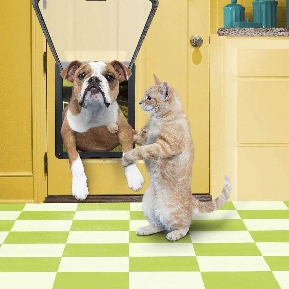 Dog Door Safe Door Pet Supplies For Dogs Cat Felis Convenient Animals Dog-Tunnel Flap Entry Frame Home Safe Gate Door Cat-Hole
Dog Door Safe Door Pet Supplies For Dogs Cat Felis Convenient Animals Dog-Tunnel Flap Entry Frame Home Safe Gate Door Cat-Hole