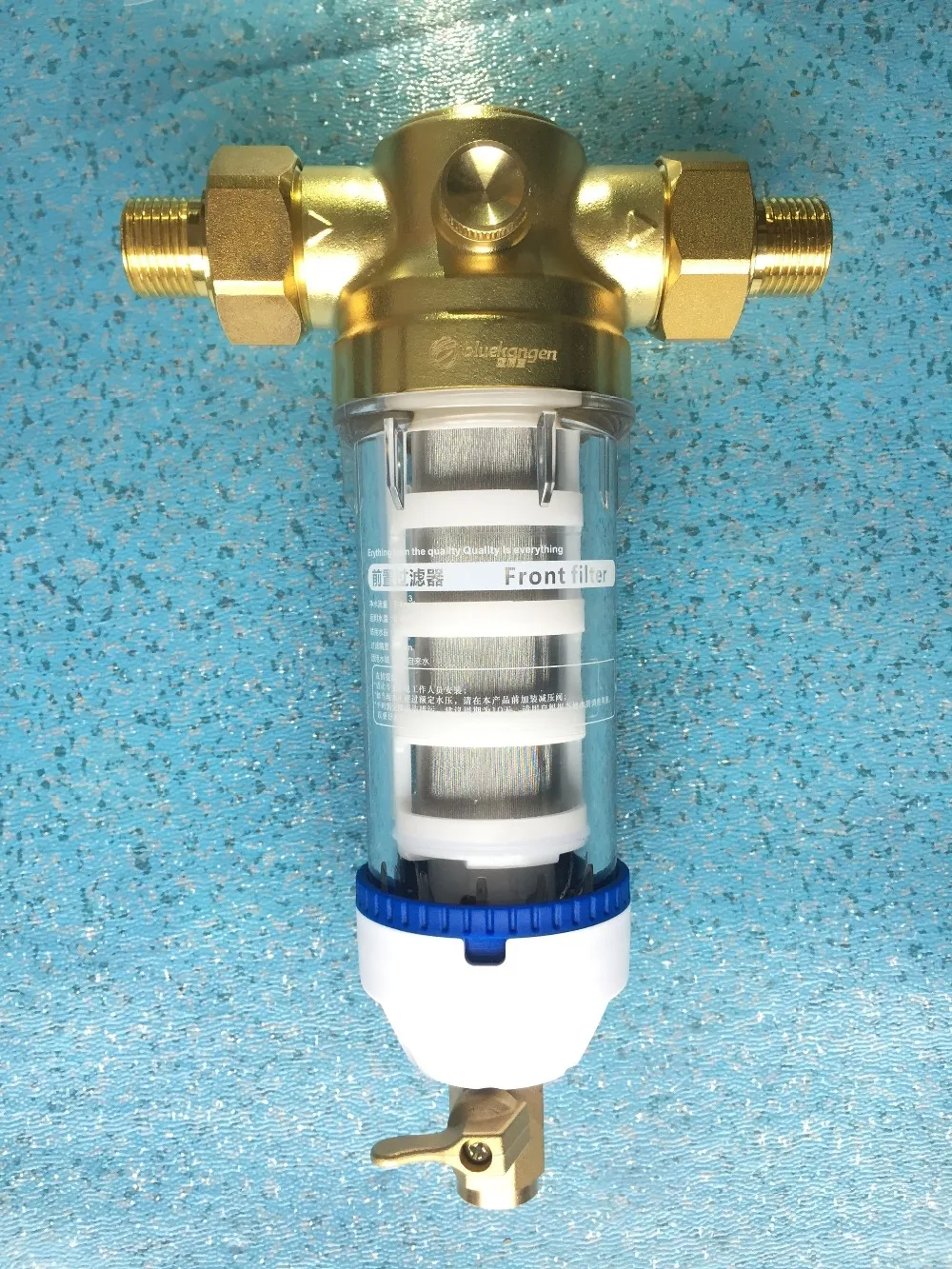 Syphon backwash Pre-filter/40 микрон медицинская сетка из нержавеющей стали SUS316 6 т/ч для