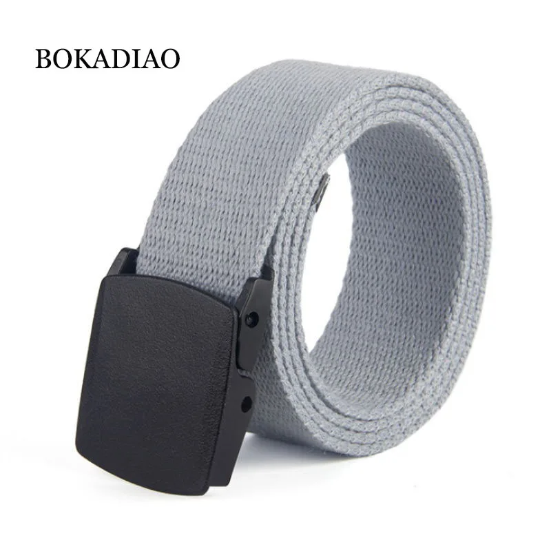 BOKADIAO Men&Women Military Canvas belt POM automatic buckle jeans belt Army tactical belts for Man luxury waistband strap male
BOKADIAO Men&Women Military Canvas belt POM automatic buckle jeans belt Army tactical belts for Man luxury waistband strap male