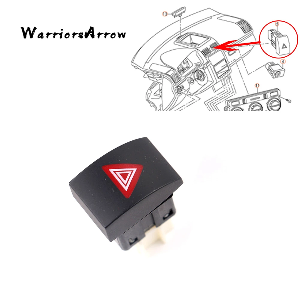 WarriorsArrow Red Emegency Hazard Warning Flash Switch Button For Skoda Octavia 2009 2010 2011 2012 2013 1ZD953235A 1Z0953235B
WarriorsArrow Red Emegency Hazard Warning Flash Switch Button For Skoda Octavia 2009 2010 2011 2012 2013 1ZD953235A 1Z0953235B