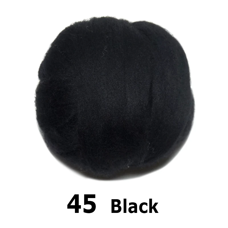 Free shipping handmade Wool Felt for felting 50g Black Perfect in Needle Felt 45#
Free shipping handmade Wool Felt for felting 50g Black Perfect in Needle Felt 45#