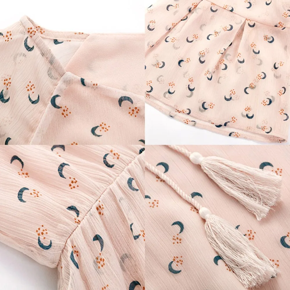 ARTKA 2019 Spring and Summer New Women Mini Moon Chiffon Cross Half Sleeves V-neck Irregular Hem Dress LA15283X
ARTKA 2019 Spring and Summer New Women Mini Moon Chiffon Cross Half Sleeves V-neck Irregular Hem Dress LA15283X