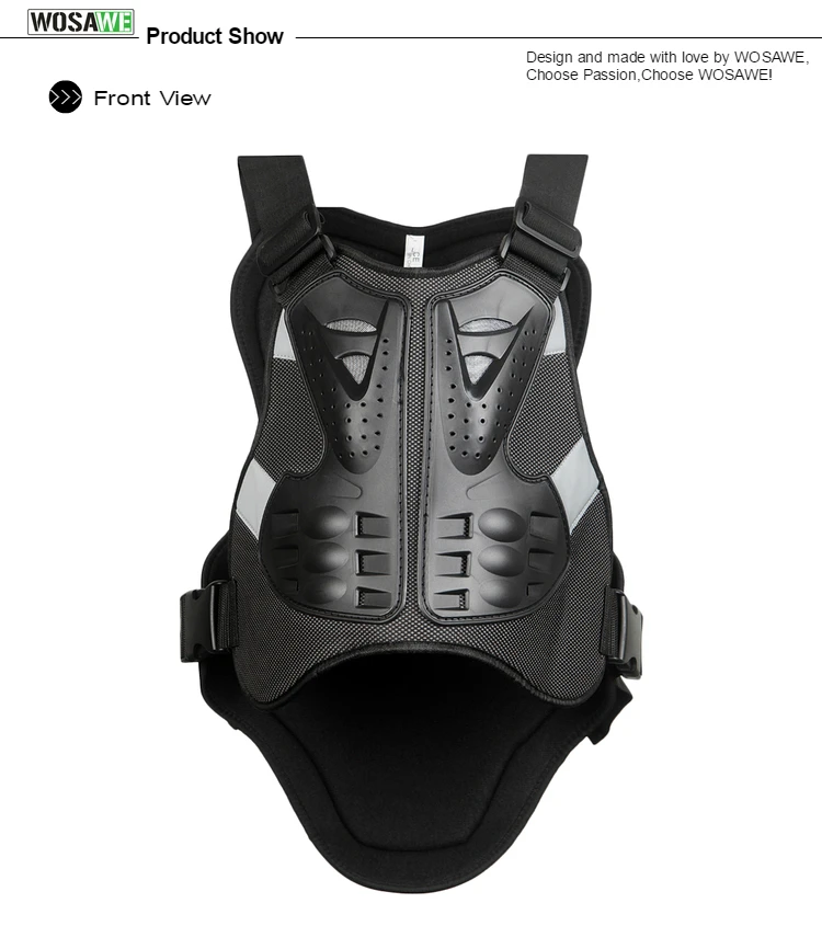 Motorcycles Motocross Chest Protector Armour Vest Racing Protective Body-Guard Armor PE Guards Race Back Support
Motorcycles Motocross Chest Protector Armour Vest Racing Protective Body-Guard Armor PE Guards Race Back Support