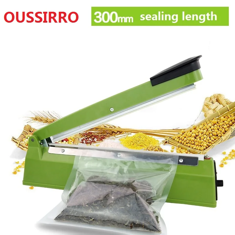 30CM Portable Heat Sealing Machine Food Bag Package Sealer Capper Sealing Tool Bag Clips Household Multifunction Kitchen Tool
30CM Portable Heat Sealing Machine Food Bag Package Sealer Capper Sealing Tool Bag Clips Household Multifunction Kitchen Tool