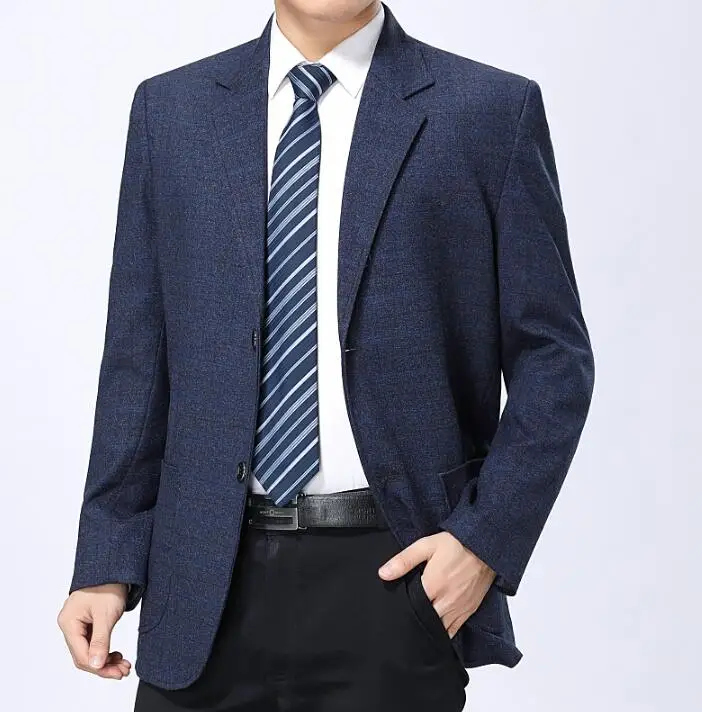 Spring autumn business casual coats mens suits clothes Middle-aged jacket men blazer masculino slim fit casaco jaqueta masculina
Spring autumn business casual coats mens suits clothes Middle-aged jacket men blazer masculino slim fit casaco jaqueta masculina
