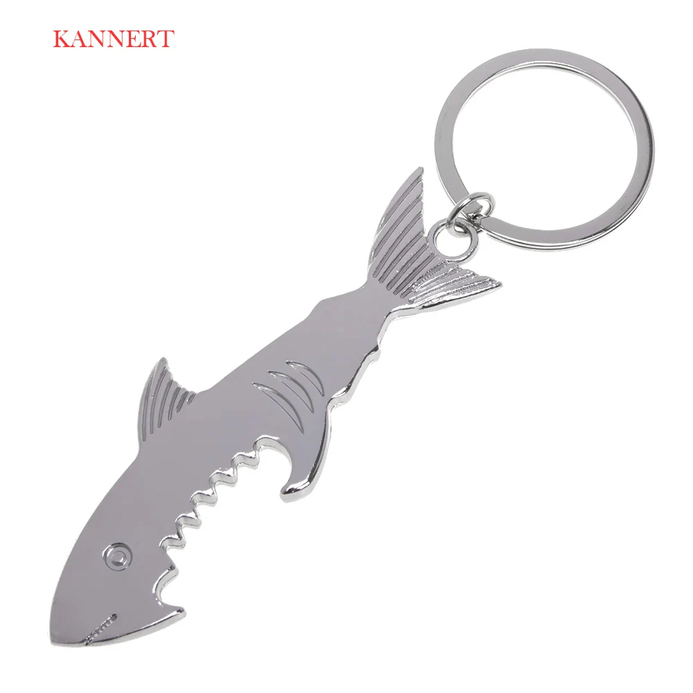 KANNERT Shark Shaped Bottle Opener Keychain shaped zinc alloy Silver Color Key Ring Beer Bottle Opener Unique Creative Gift
KANNERT Shark Shaped Bottle Opener Keychain shaped zinc alloy Silver Color Key Ring Beer Bottle Opener Unique Creative Gift