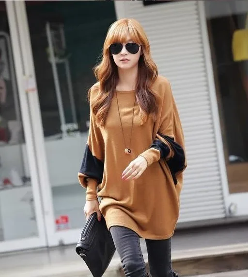 1pc Women's Fashion Round Neck Bat Sleeve Autumn Simple Casual Loose Tops Sweaters
1pc Women's Fashion Round Neck Bat Sleeve Autumn Simple Casual Loose Tops Sweaters