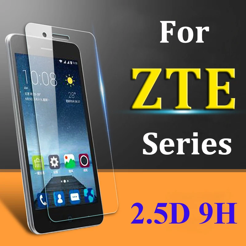 Защитное стекло для zte blade v7 lite glass on a610 a520 a512 v8 a601 a510 x3 l5 Закаленное Защитная пленка