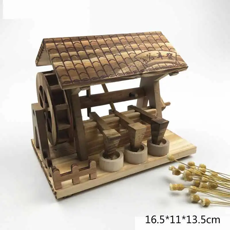 Creative Retro Furui Crafts Vintage Wood Model Chinese Style Wooden Crafts Ornaments Figurines & Miniatures Gift Home Decoration
Creative Retro Furui Crafts Vintage Wood Model Chinese Style Wooden Crafts Ornaments Figurines & Miniatures Gift Home Decoration