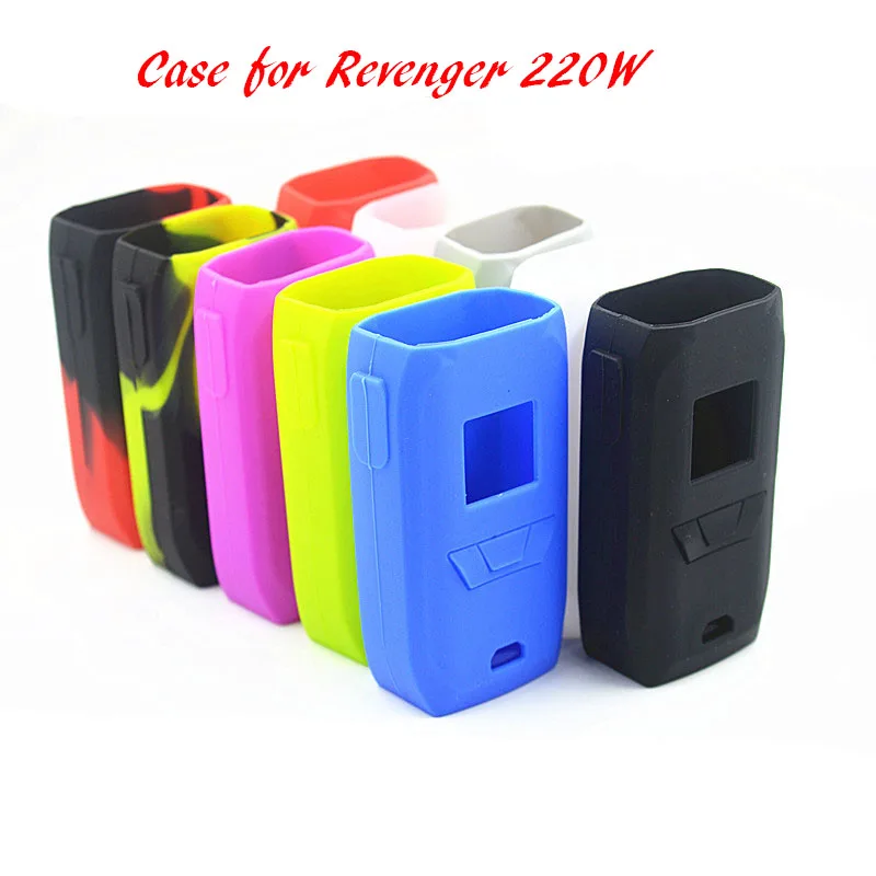 1 шт. Новый защитный силиконовый чехол для Vaporesso Revenger Kit 220 Вт Цветной чехол|case for|case