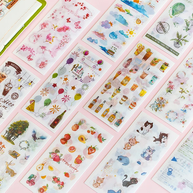 6sheets/Pack Kawaii Dog/Flowers/Stamp/Flag Washi Paper Stickers Decoration DIY Diary Scrapbooking Mobile Sticky Stationery Gifts
6sheets/Pack Kawaii Dog/Flowers/Stamp/Flag Washi Paper Stickers Decoration DIY Diary Scrapbooking Mobile Sticky Stationery Gifts