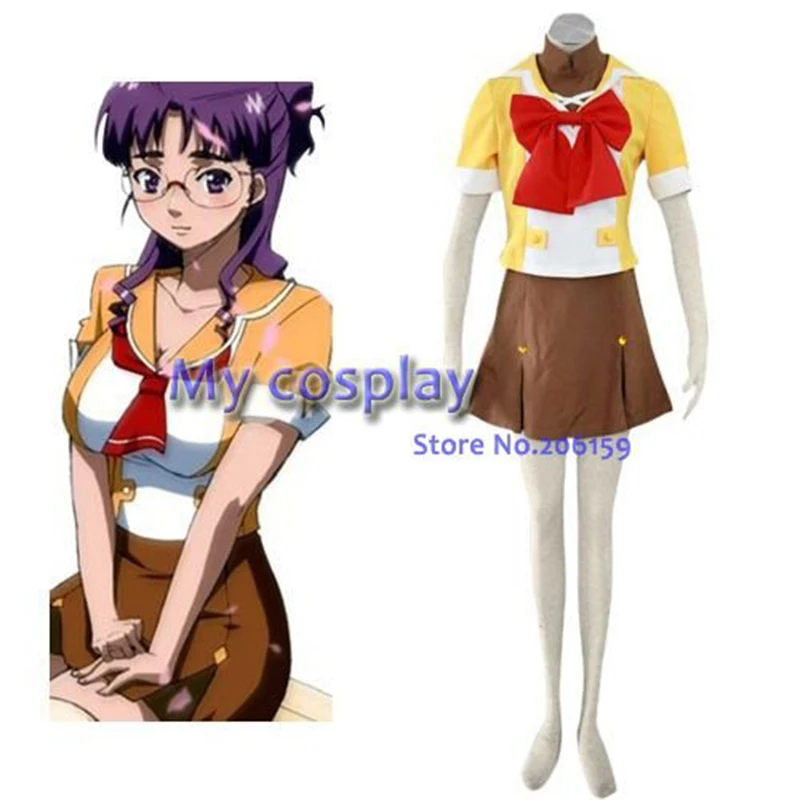 Fashion Anime Macross Frontier Cosplay-Macross F Cosplay Mihoshi Academy I Uniform Costume Women's Party Costume Free shipping
Fashion Anime Macross Frontier Cosplay-Macross F Cosplay Mihoshi Academy I Uniform Costume Women's Party Costume Free shipping