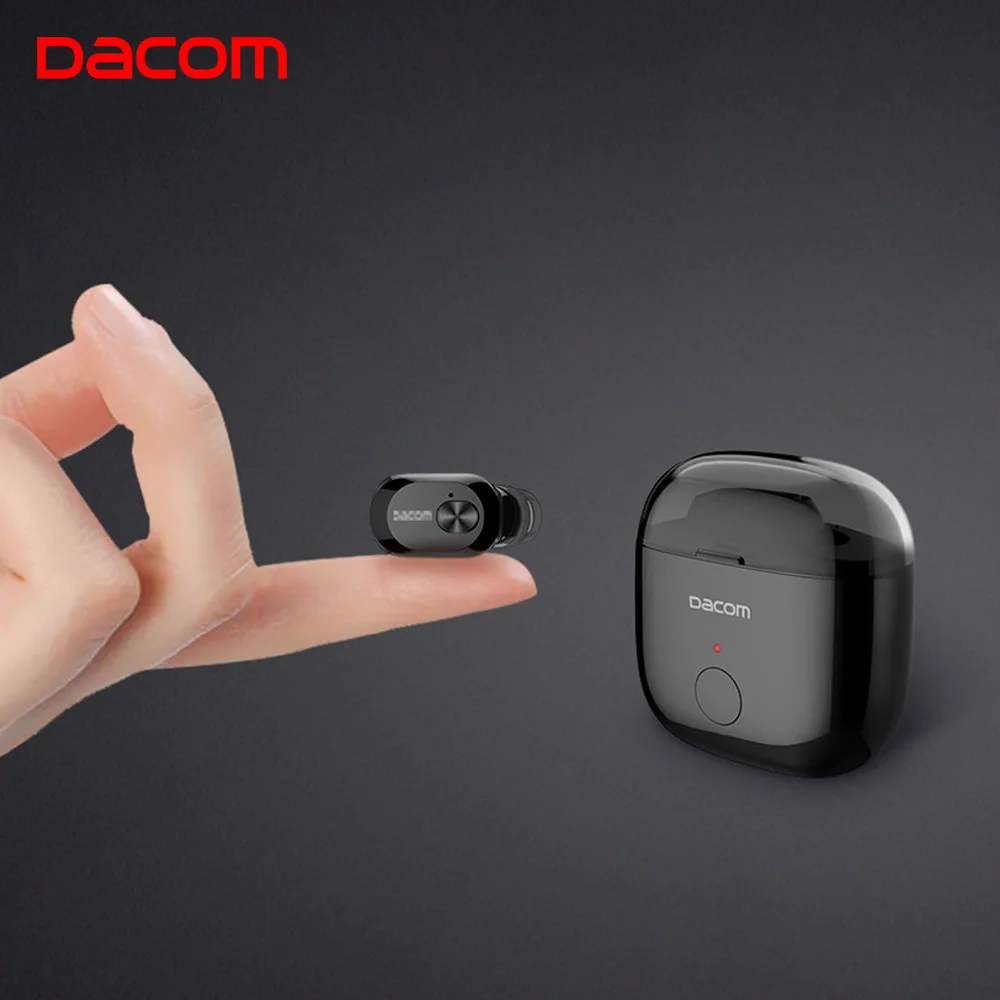 Беспроводные мини наушники Dacom K6P Bluetooth гарнитура с микрофоном для iphone бытовой