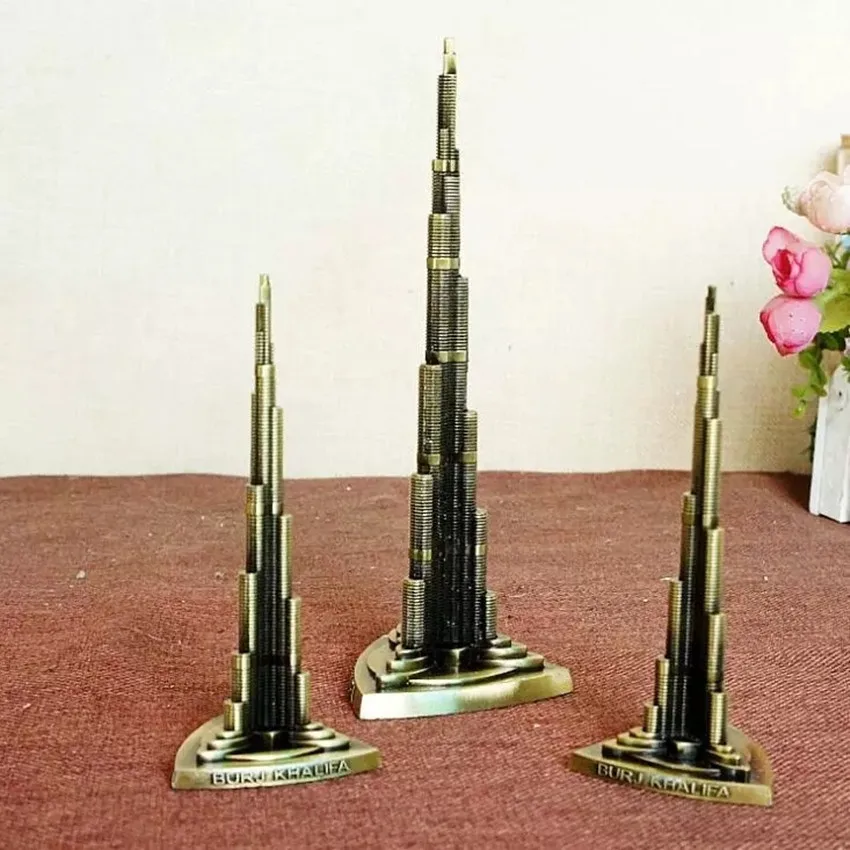 World Famous Building Model, Burj Khalifa Tower, 2 size optional, Replica, Metal Crafts Home Decoration Gift gifts
World Famous Building Model, Burj Khalifa Tower, 2 size optional, Replica, Metal Crafts Home Decoration Gift gifts