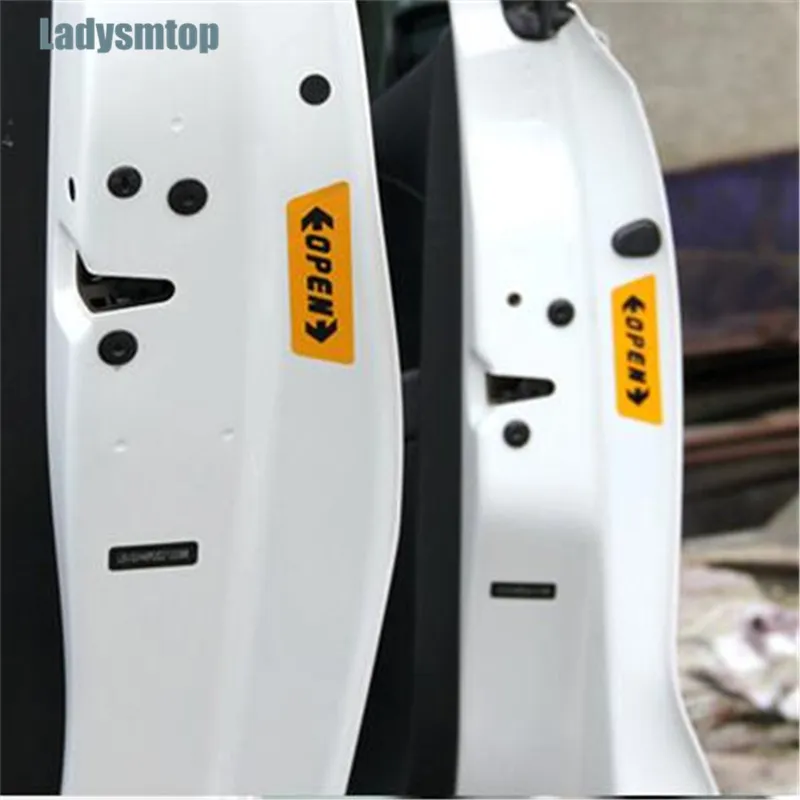 Фото Ladysmtop Автомобильная дверь открытая Предупреждение наклейка чехол для Geely X7 Vision SC7