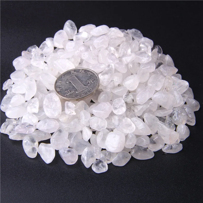 Clear White Crystal Stone Rock Quartz Crystal Gravel Chip Fish Tank stone crystal Tumble Stone Minerals Specimen Home decoration
Clear White Crystal Stone Rock Quartz Crystal Gravel Chip Fish Tank stone crystal Tumble Stone Minerals Specimen Home decoration