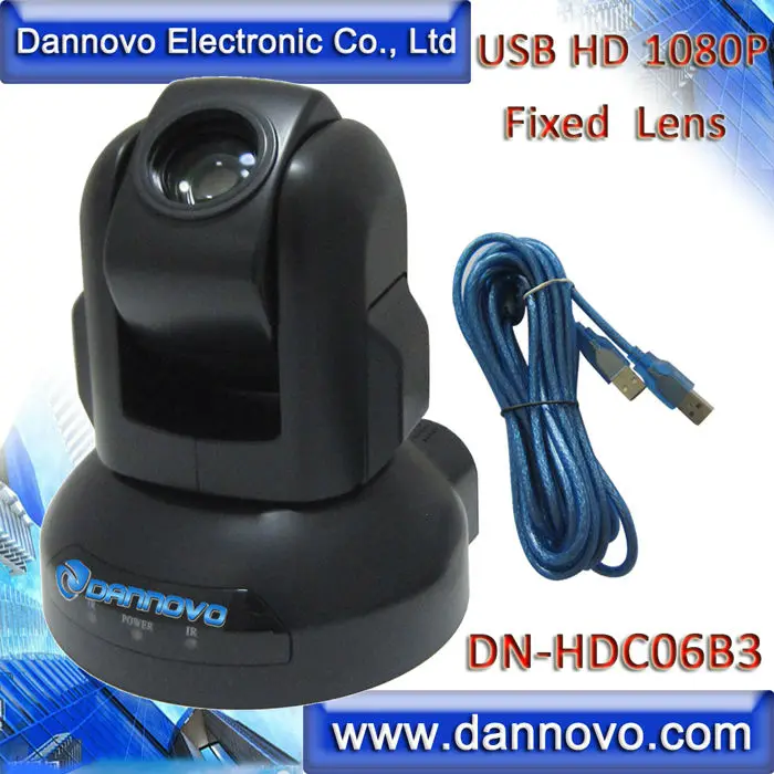 Бесплатная доставка DANNOVO USB HD 1080 P PTZ веб Камера 3x Оптический зум Поддержка Skype microsoft