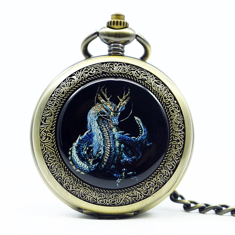 New Nostalgic Gift Antique Steampunk Men Women Unisex Dragon Pattern Case Mechanical Hand Winding Luxury Pocket Watches PJX1232
New Nostalgic Gift Antique Steampunk Men Women Unisex Dragon Pattern Case Mechanical Hand Winding Luxury Pocket Watches PJX1232