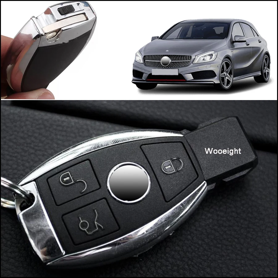 3 Buttons Smart Remote Key Car Key Fob Replacement For Mercedes Benz 2000+ NEC&BGA Entry Keyless Control 433MHz
3 Buttons Smart Remote Key Car Key Fob Replacement For Mercedes Benz 2000+ NEC&BGA Entry Keyless Control 433MHz