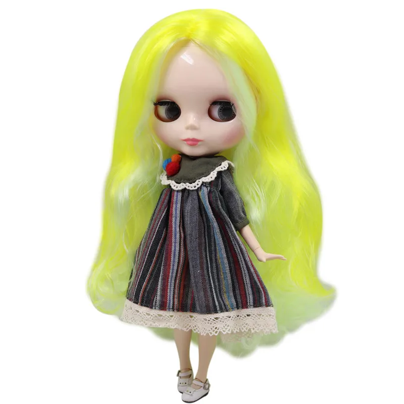 ICY DBS Blyth doll No.BL400/3208 Yellow mixed hair without bangs JOINT body White skin 1/6 BJD
ICY DBS Blyth doll No.BL400/3208 Yellow mixed hair without bangs JOINT body White skin 1/6 BJD