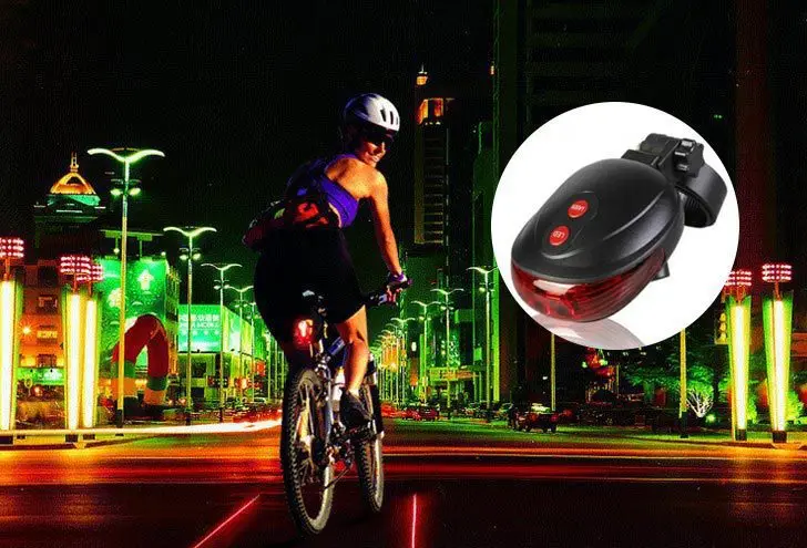 5LED+2Laser 7 Flash Mode Bicycle Safety Rear Lamp Waterproof Bike Laser Tail Light Headlight Warning Lamp Flashing Light MBI-01
5LED+2Laser 7 Flash Mode Bicycle Safety Rear Lamp Waterproof Bike Laser Tail Light Headlight Warning Lamp Flashing Light MBI-01