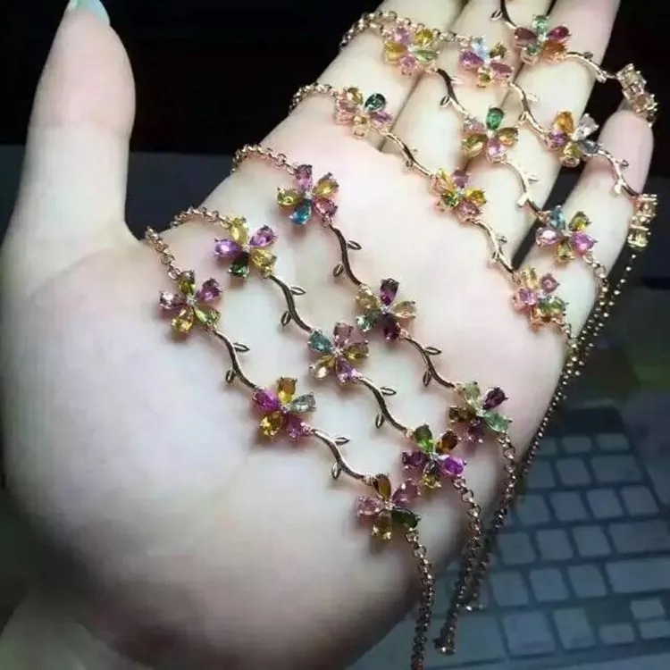 KJJEAXCMY fine jewelry S925 pure silver bracelet natural tourmaline bracelet wholesale jewelry.
KJJEAXCMY fine jewelry S925 pure silver bracelet natural tourmaline bracelet wholesale jewelry.