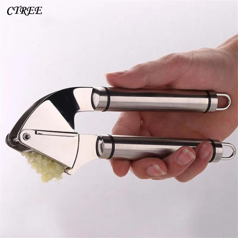 CTREE Creative Garlic Press Stainless Steel Crusher Garlic Presses Fruit/Vegetable Squeeze Kitchen Tool Kitchen Accessories C587
CTREE Creative Garlic Press Stainless Steel Crusher Garlic Presses Fruit/Vegetable Squeeze Kitchen Tool Kitchen Accessories C587