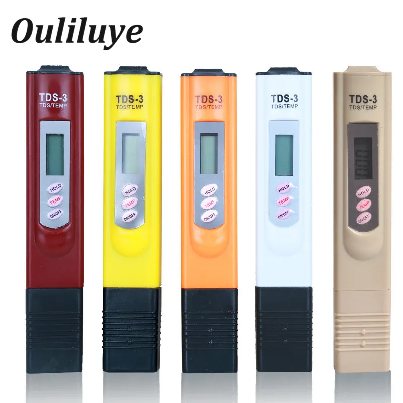 Digital TDS Meter Filter Tester Measuring Water Quality Purity Tester Test Tool LCD Temperature Meter Testing Pen 0-9990 PPM
Digital TDS Meter Filter Tester Measuring Water Quality Purity Tester Test Tool LCD Temperature Meter Testing Pen 0-9990 PPM