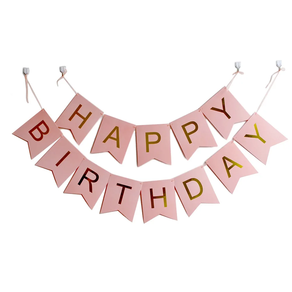 100pack Happy Birthday Banner with Gold Letters Party Decorations Swallowtail Bunting Flag garland Pink Blue White Mint&Black
100pack Happy Birthday Banner with Gold Letters Party Decorations Swallowtail Bunting Flag garland Pink Blue White Mint&Black