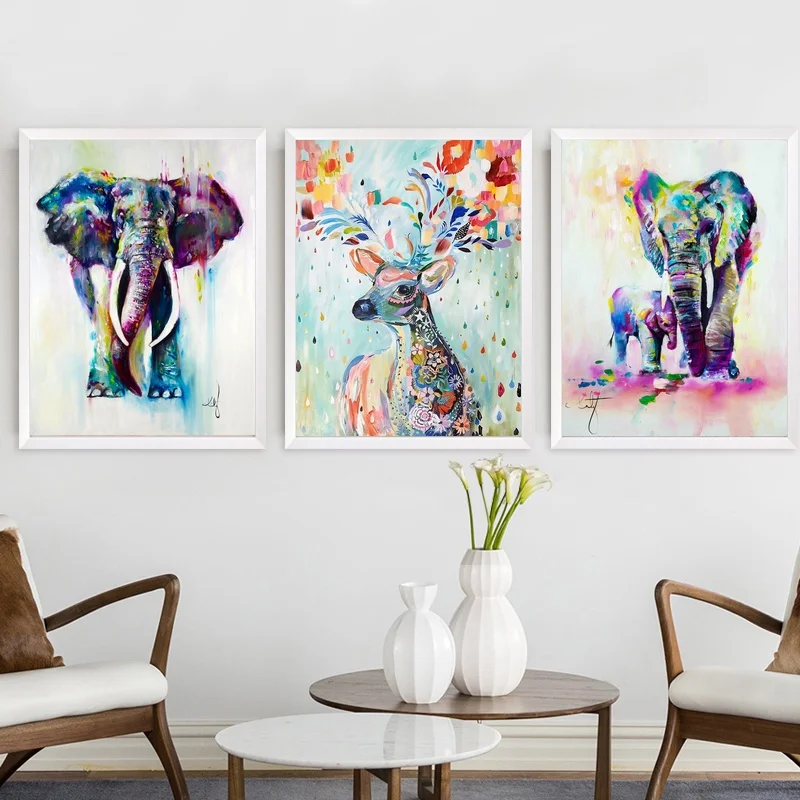 Nordic Elephant Deer Elk Colorful Abstract Ballet Wall Art Paint Wall Decor Canvas Prints Canvas Poster Oil Paintings No Frame
Nordic Elephant Deer Elk Colorful Abstract Ballet Wall Art Paint Wall Decor Canvas Prints Canvas Poster Oil Paintings No Frame