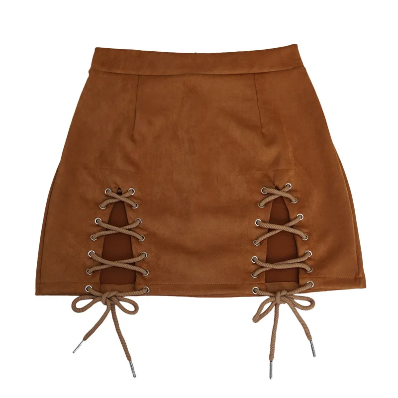 2018 Suede Fabric Women Skirts Sexy MINI Above Knee Pencil Skirt For Women Party Wear Sexy Club Lace Up Pack Hip Short Skirt
2018 Suede Fabric Women Skirts Sexy MINI Above Knee Pencil Skirt For Women Party Wear Sexy Club Lace Up Pack Hip Short Skirt